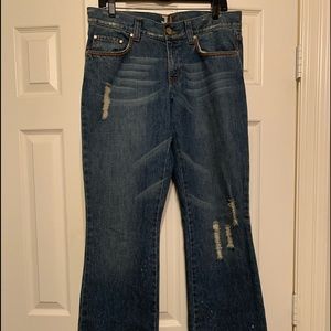 JLO Fit and Flare Jeans